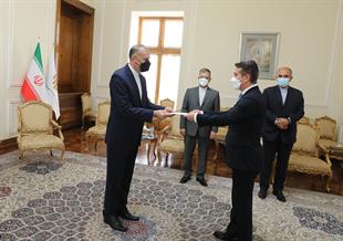 ‎دیدار سفیر جدید آذربایجان با وزیر امور خارجه