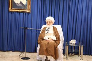 دیدار وزیر امور خارجه با حضرت آیت الله نوری همدانی