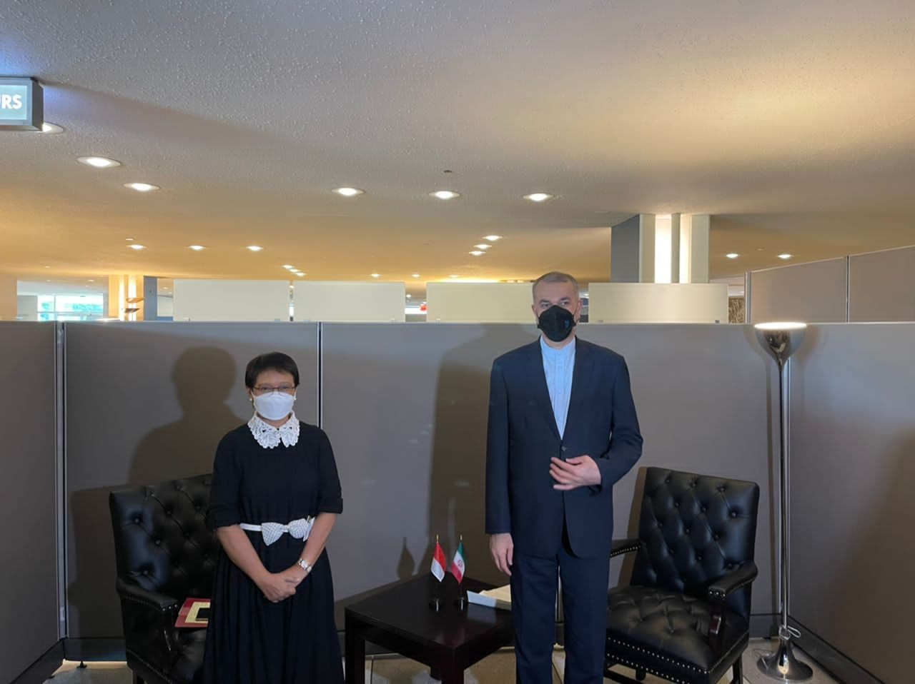 ملاقات دکتر امیرعبداللهیان با وزیر خارجه اندونزی در نیویورک