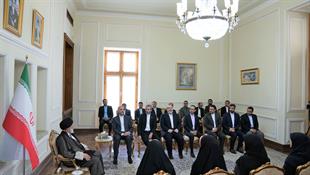 دیدار دیپلماتهای جوان با ریاست ج.ا. ایران