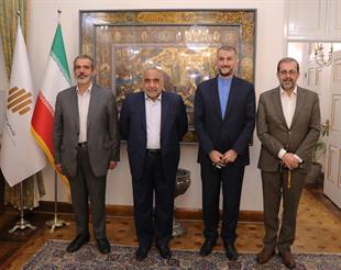 دیدار دکتر عادل عبدالمهدی با وزیر امور خارجه
