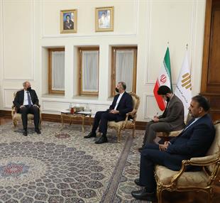 دیدار هماهنگ کننده جدید مقیم ملل متحد ‏(UNRC) در کشورمان با دکتر امیر عبداللهیان